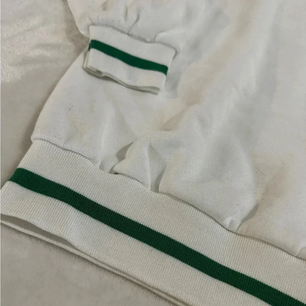 Los Angeles Preppy Varsity Style Sweatshirt Tennis Fleece Letters Y2K Obersized - Picture 2 of 10